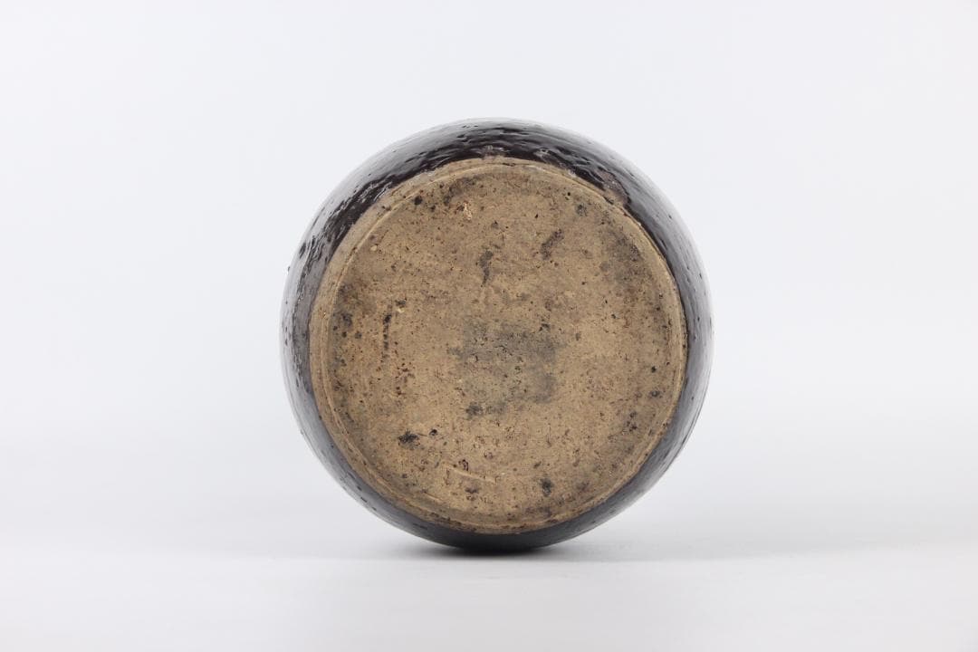 中国美術 宋代 建窯 油滴釉 瓶 天目 古陶磁 時代物 台付 ED5-11 - メルカリ