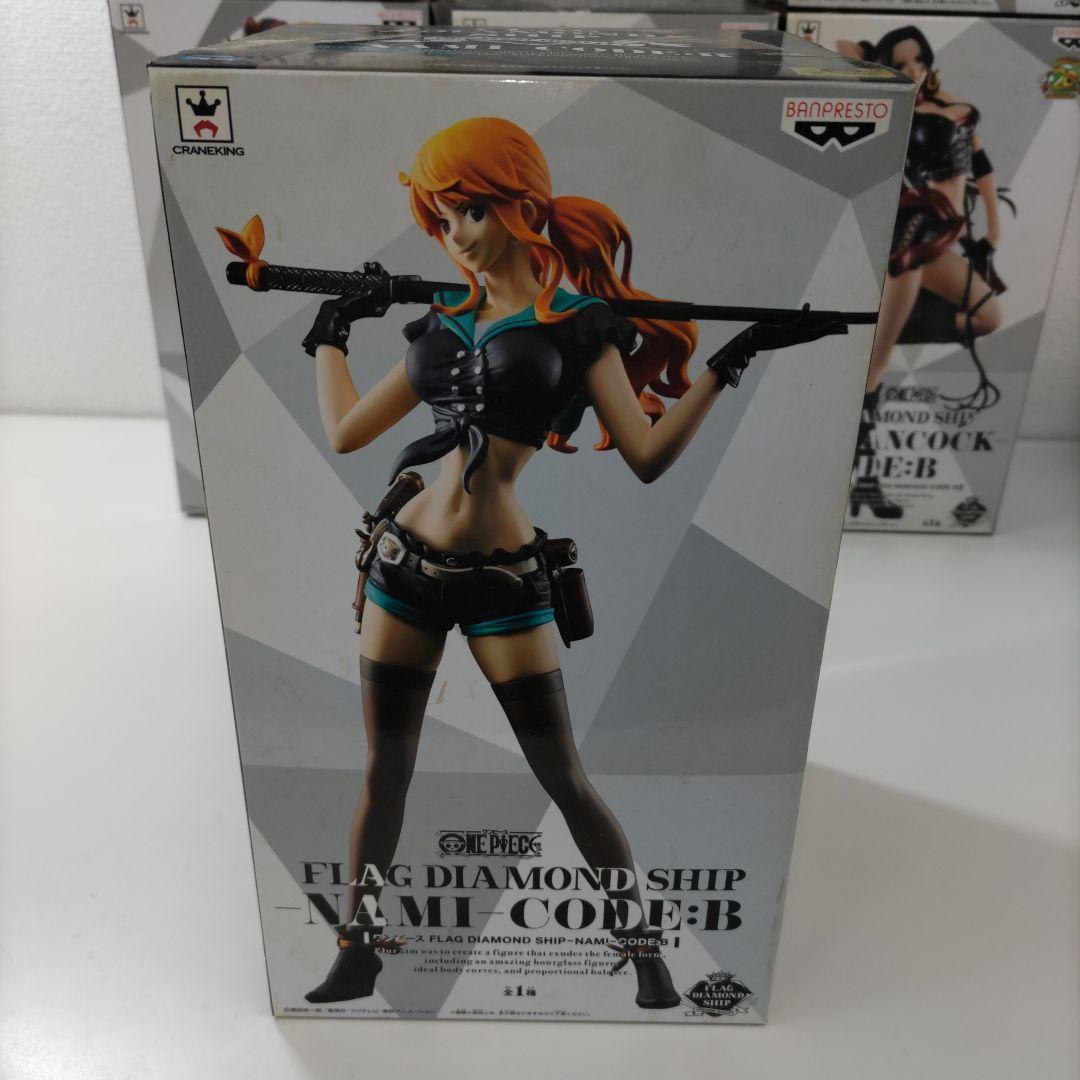 【は47】ワンピース FLAG DIAMOND SHIP フィギュア 6体セット