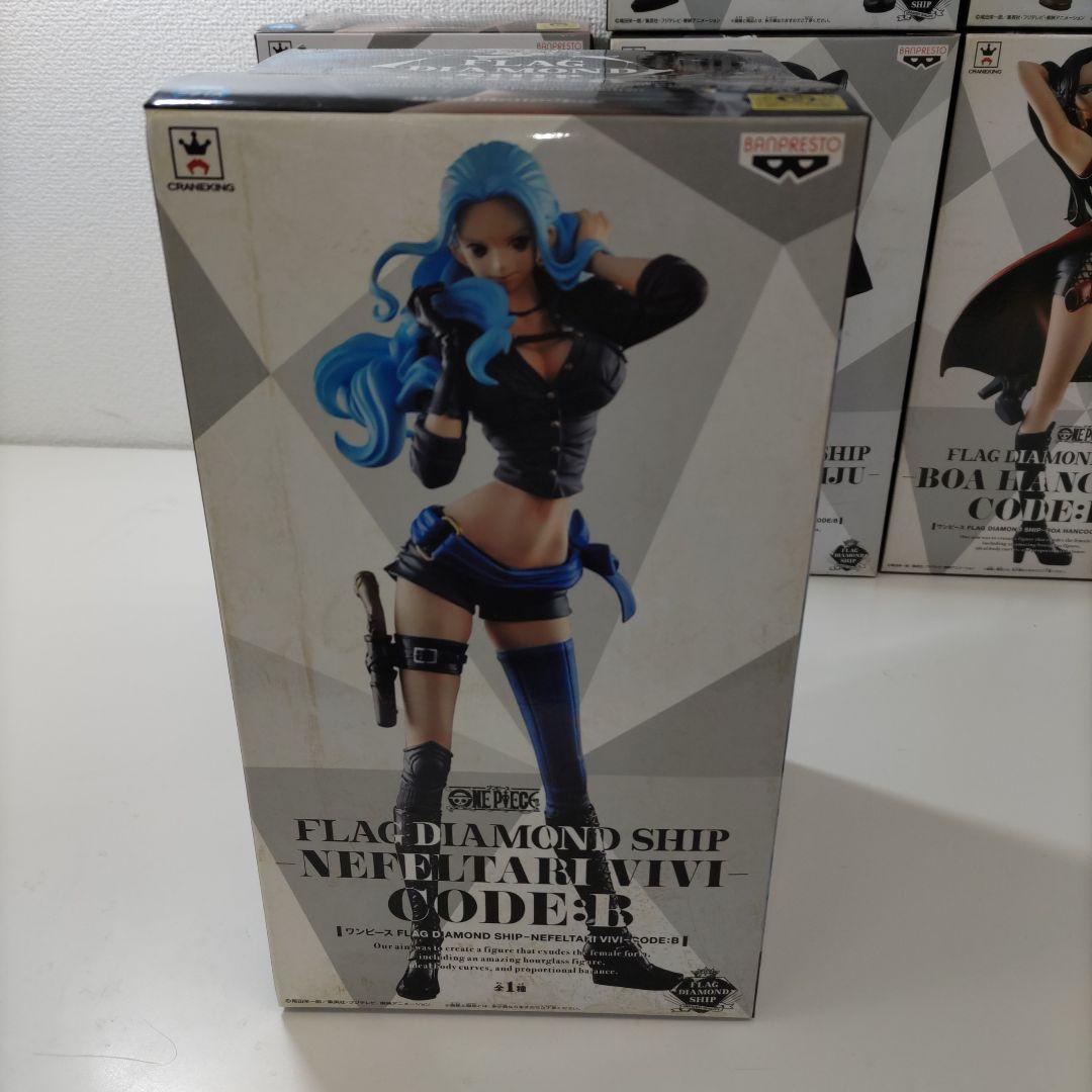 【は47】ワンピース FLAG DIAMOND SHIP フィギュア 6体セット