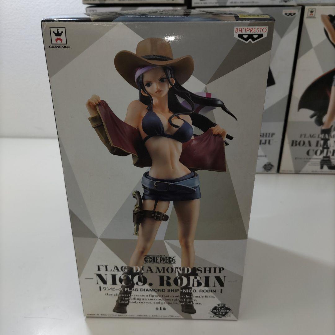 【は47】ワンピース FLAG DIAMOND SHIP フィギュア 6体セット