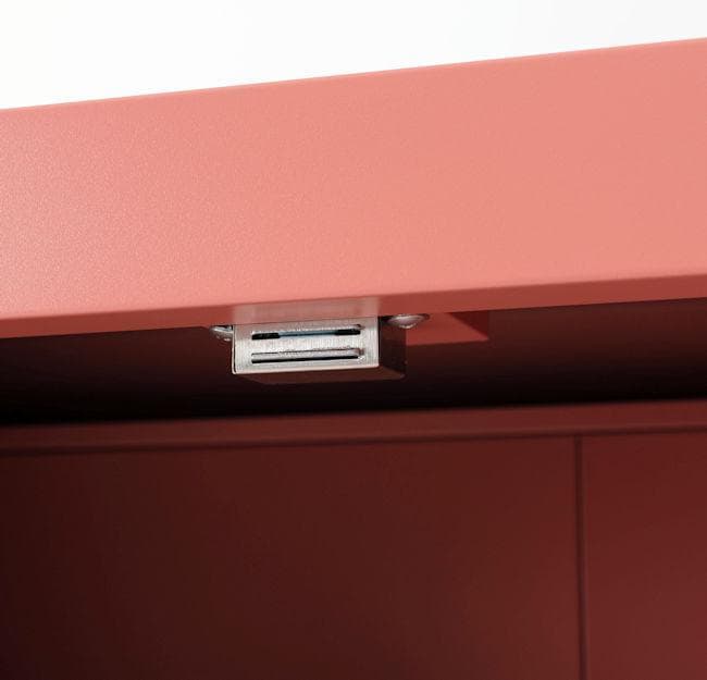 シンプルデザイン スチールチェスト幅75cm 本棚 リビング収納（943