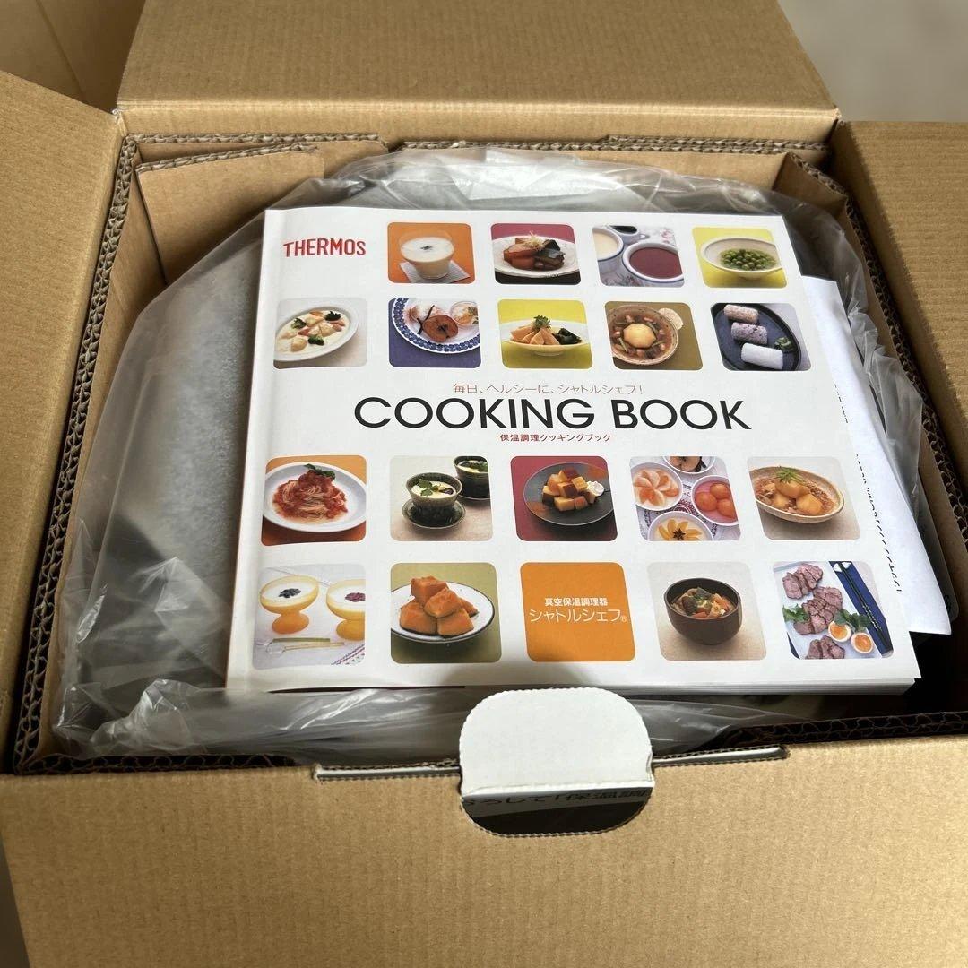 【新品未使用】サーモス 真空保温調理器シャトルシェフ 3.0L クリアステンレス