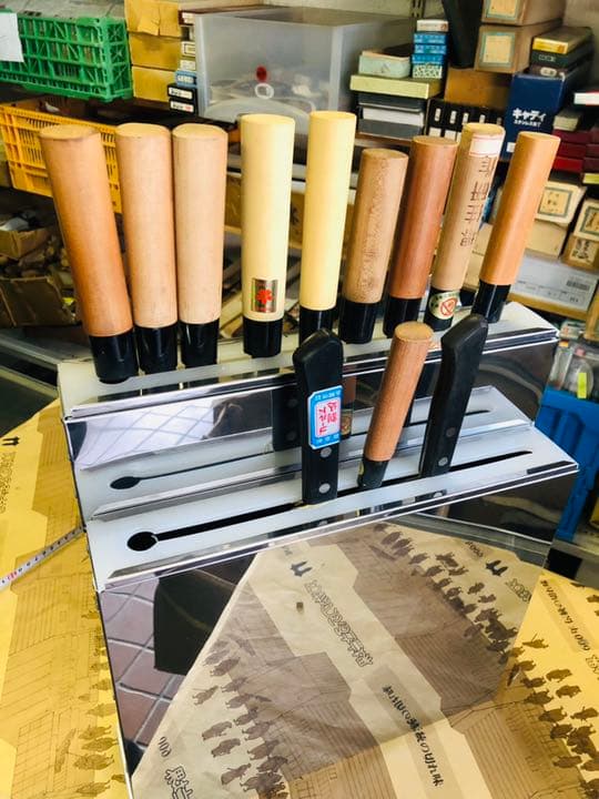 〈新品〉包丁差し　釘打ち用　２段大