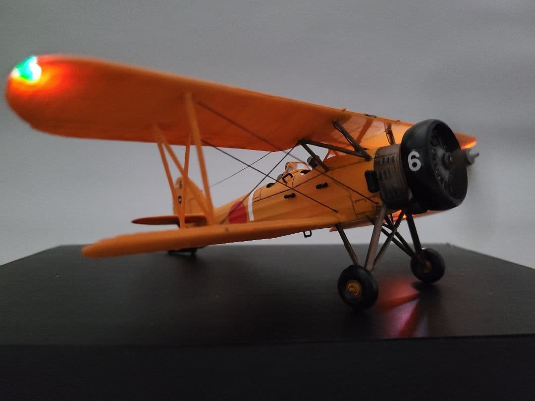 九五式一型乙中間練習機(赤とんぼ) リアルモーターライズ ニチモ1/48