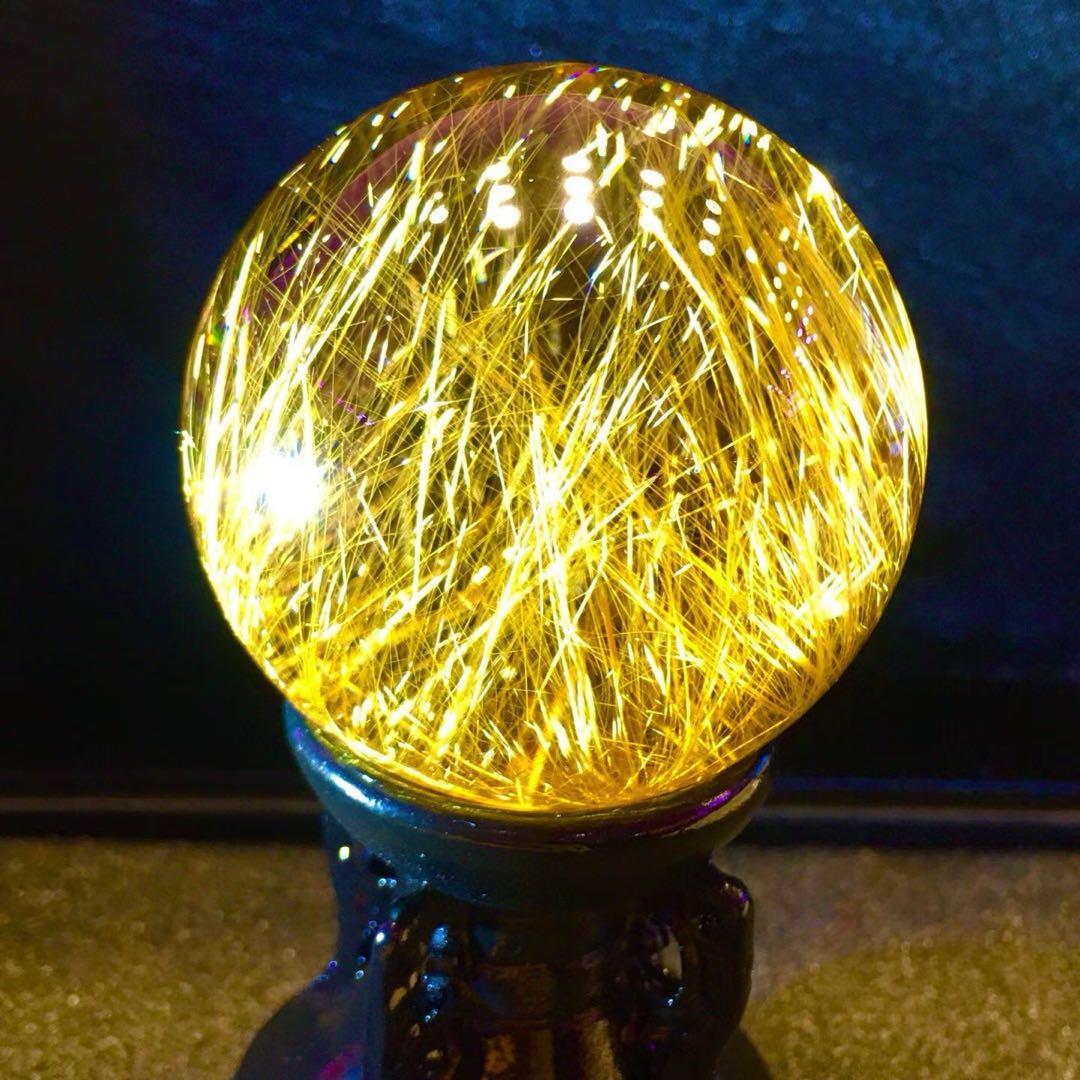 ⭐︎【極上品】タイチンクオーツ 置物 49.6mm 170.2g