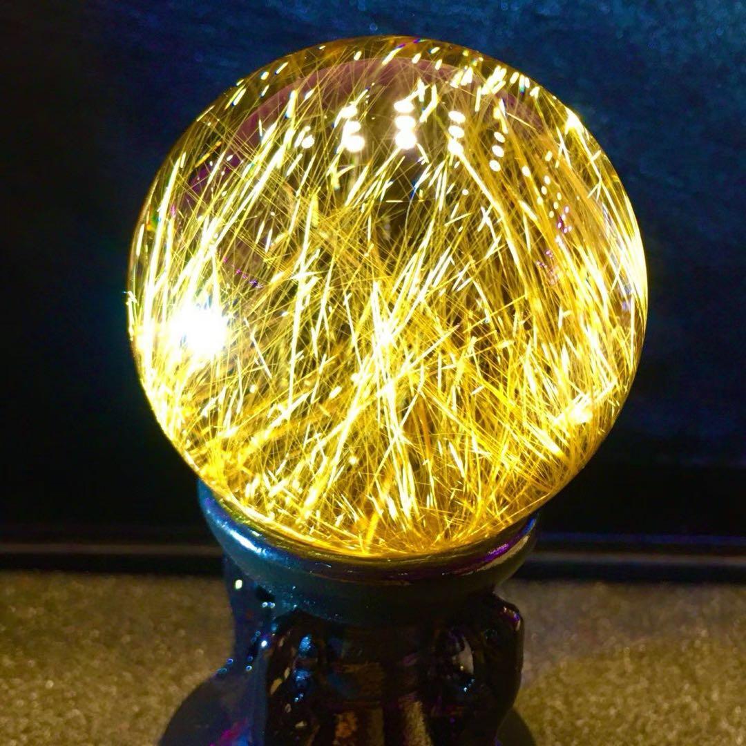 ⭐︎【極上品】タイチンクオーツ 置物 49.6mm 170.2g