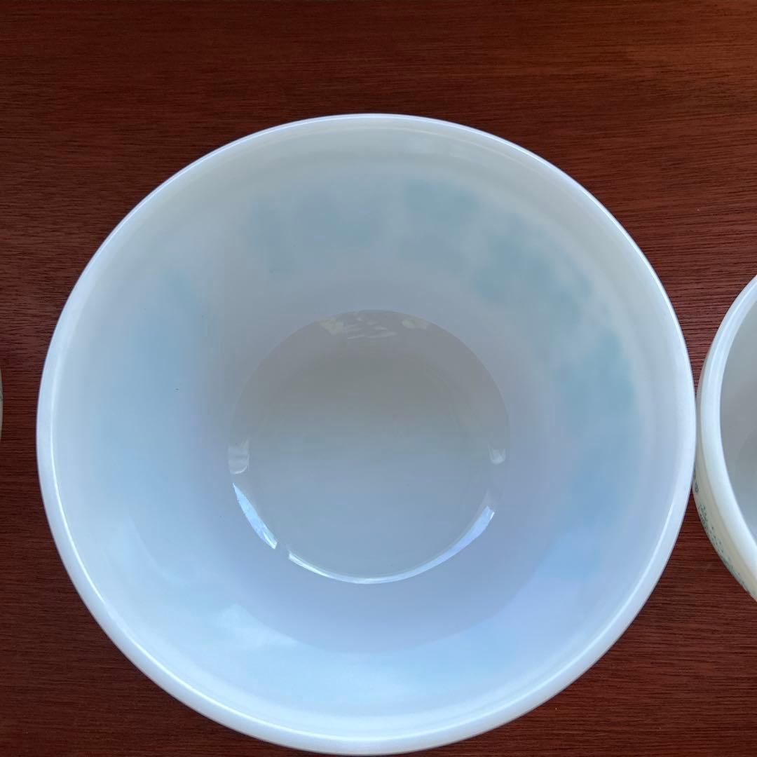 オールド　パイレックス　バタープリント　ミキシング　ボウル　セット　ヴィンテージ