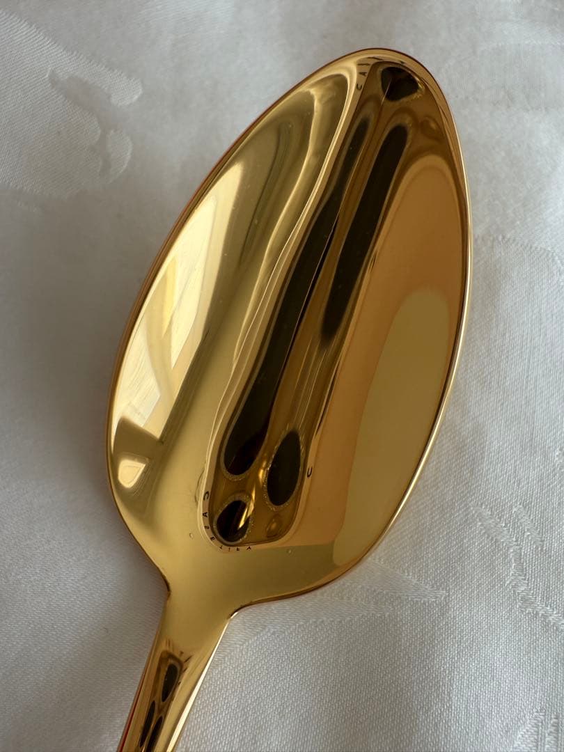 新品未使用ゴールドデザートスプーン 〈グラン・アトラージュ〉2本セット本物保証