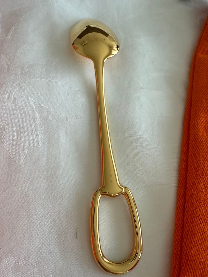 新品未使用ゴールドデザートスプーン 〈グラン・アトラージュ〉2本セット本物保証