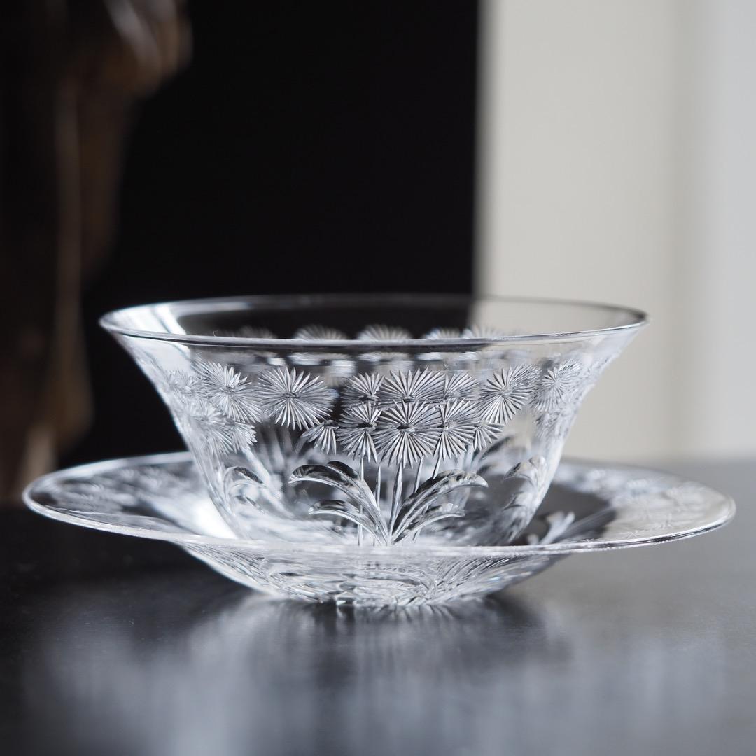 トーマスウェッブ ボウル＆ソーサー GT09C /Thomas Webb