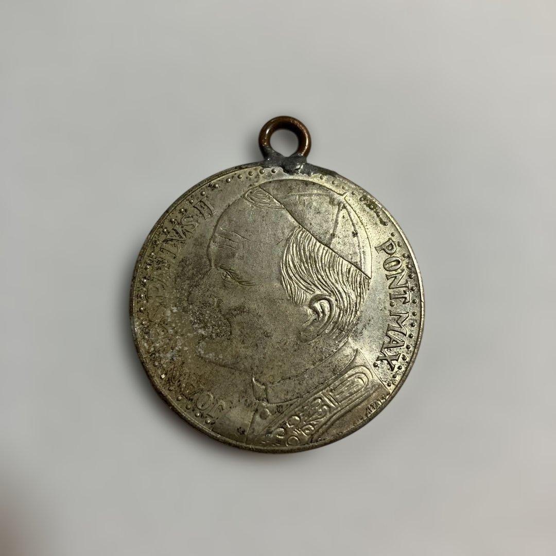 バチカン 記念メダル 銀メッキ ヨハネパウロ2世 パウロ6世 サン