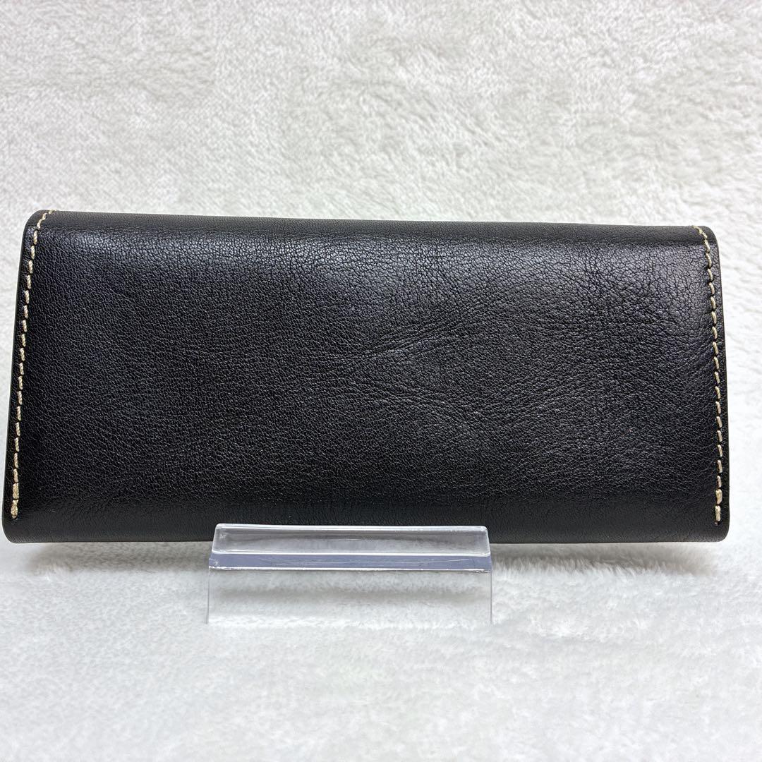 ⭐️未使用級⭐️ ポルコロッソPORCO ROSSO 長財布 ブラック　オールレザー