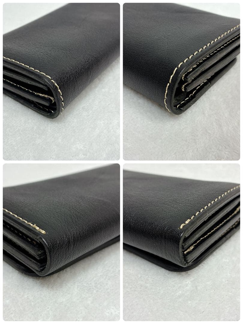 ⭐️未使用級⭐️ ポルコロッソPORCO ROSSO 長財布 ブラック　オールレザー