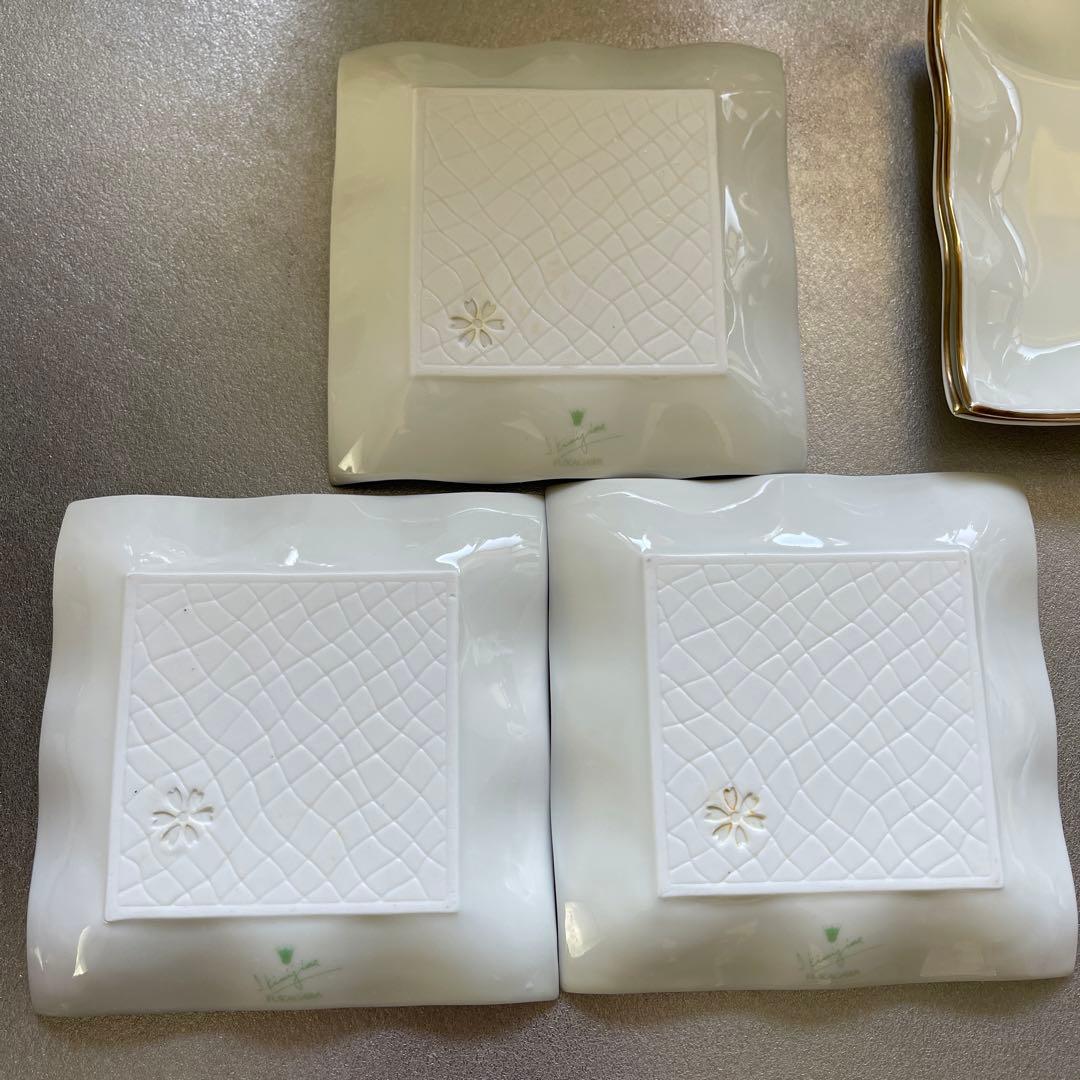 小皿5枚セット　ユリ