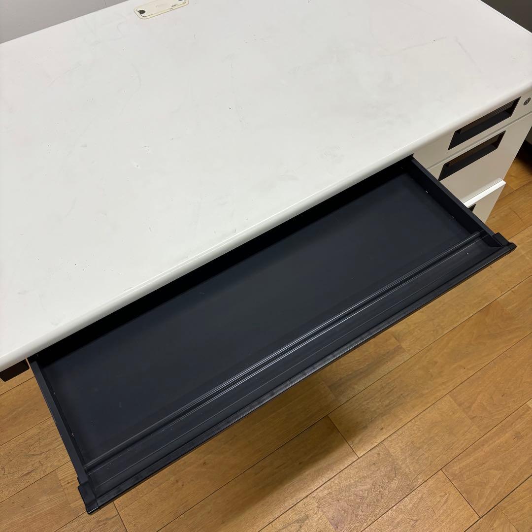 引取限定 鍵無し 片袖 ワークデスク オフィスデスク 事務用品 シンプル 机
