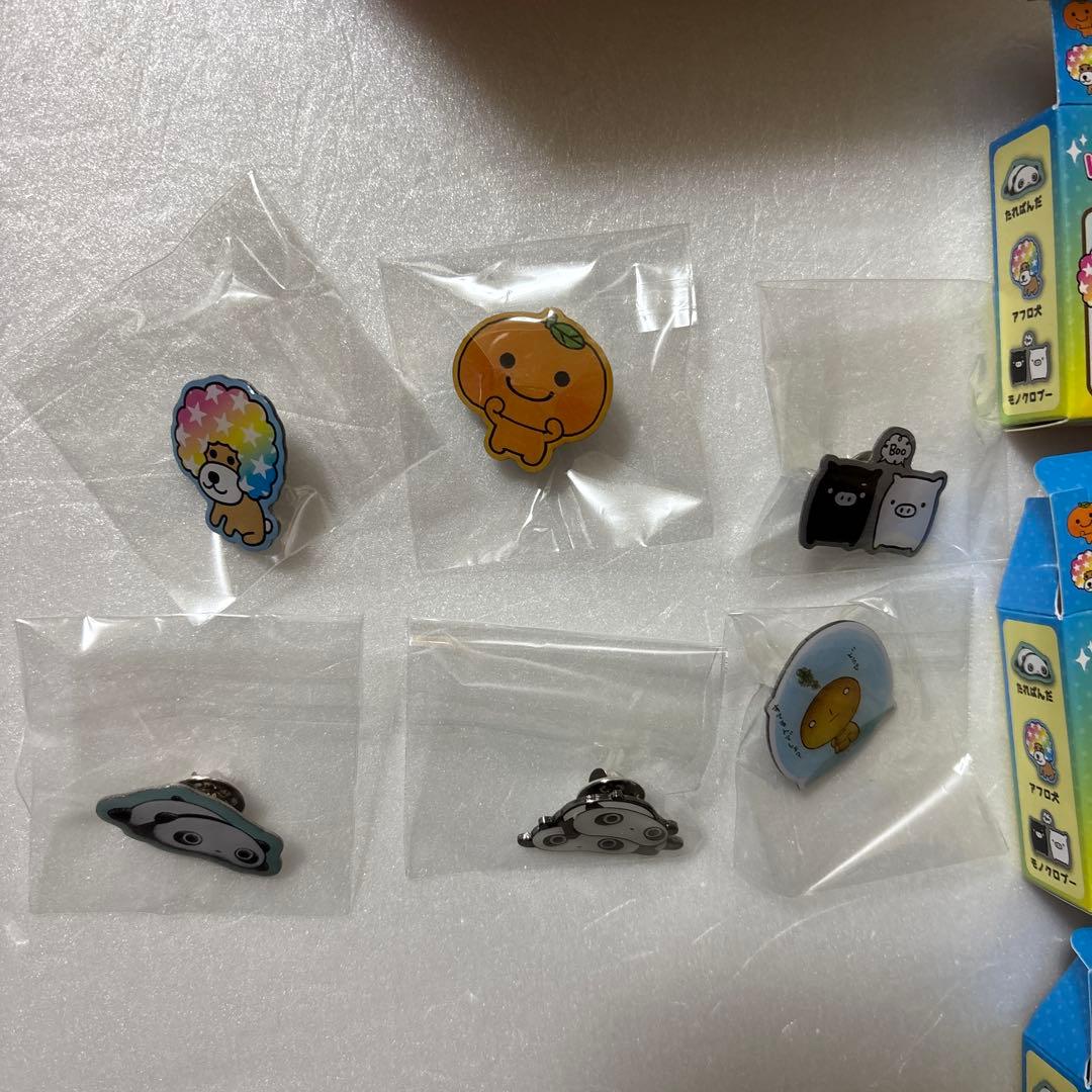 サンエックスレジェンドキャラクターピンズコレクション たれぱんだ