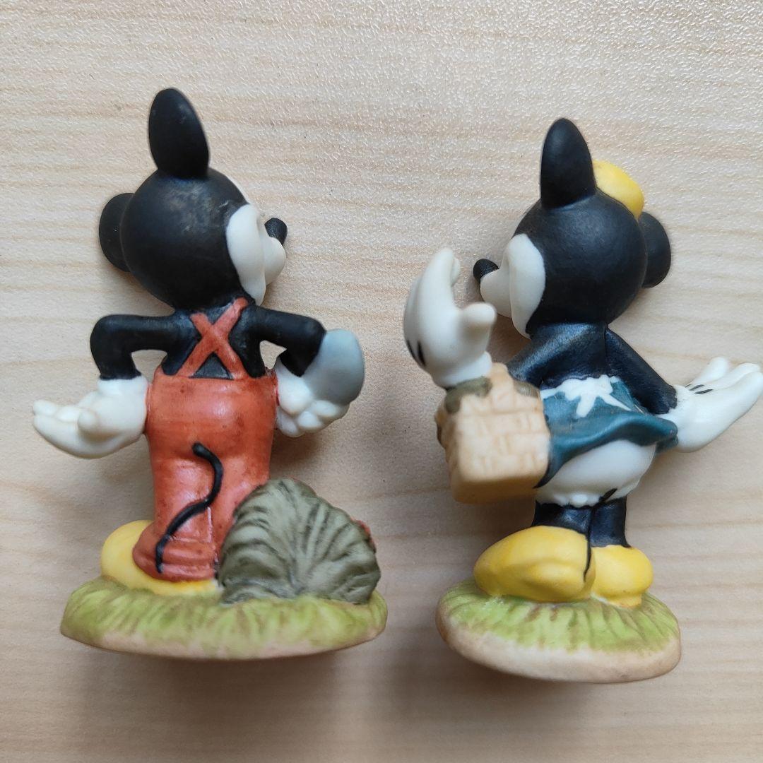 加藤工芸　ディズニー　箱庭　フィギュア　置物　ミッキー　ミニー　ドナルド