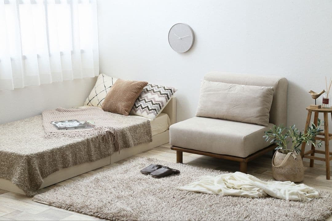 《新品・送料無料》【1人掛け】 Ivy 1人掛けローソファ