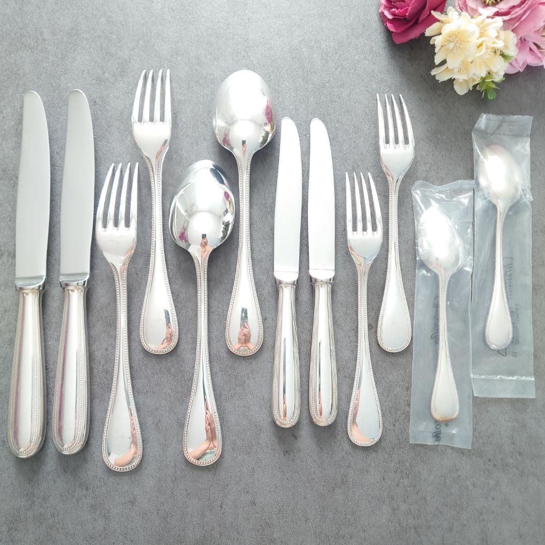 クリストフル パール スタンダードサイズ デザートサイズ 未開封含む 12点