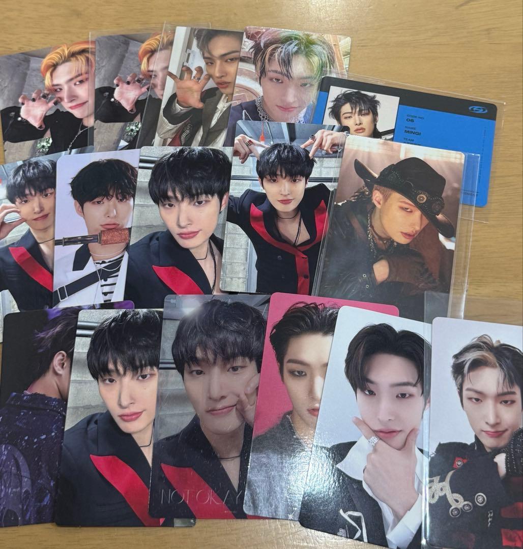 ATEEZ ミンギ トレカまとめ売りセット - メルカリ