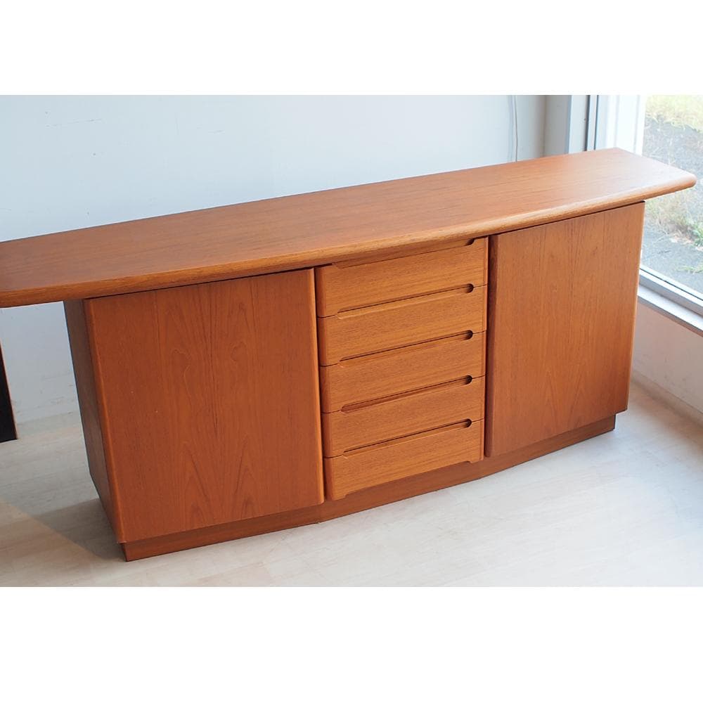 北欧ビンテージ スコービー/Skovby チーク材サイドボード デンマーク