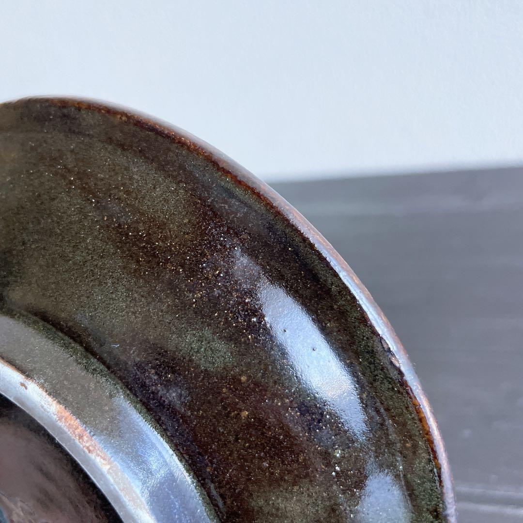 金城次郎 海老文 魚文5寸皿 壺屋焼 やちむん 沖縄 民藝