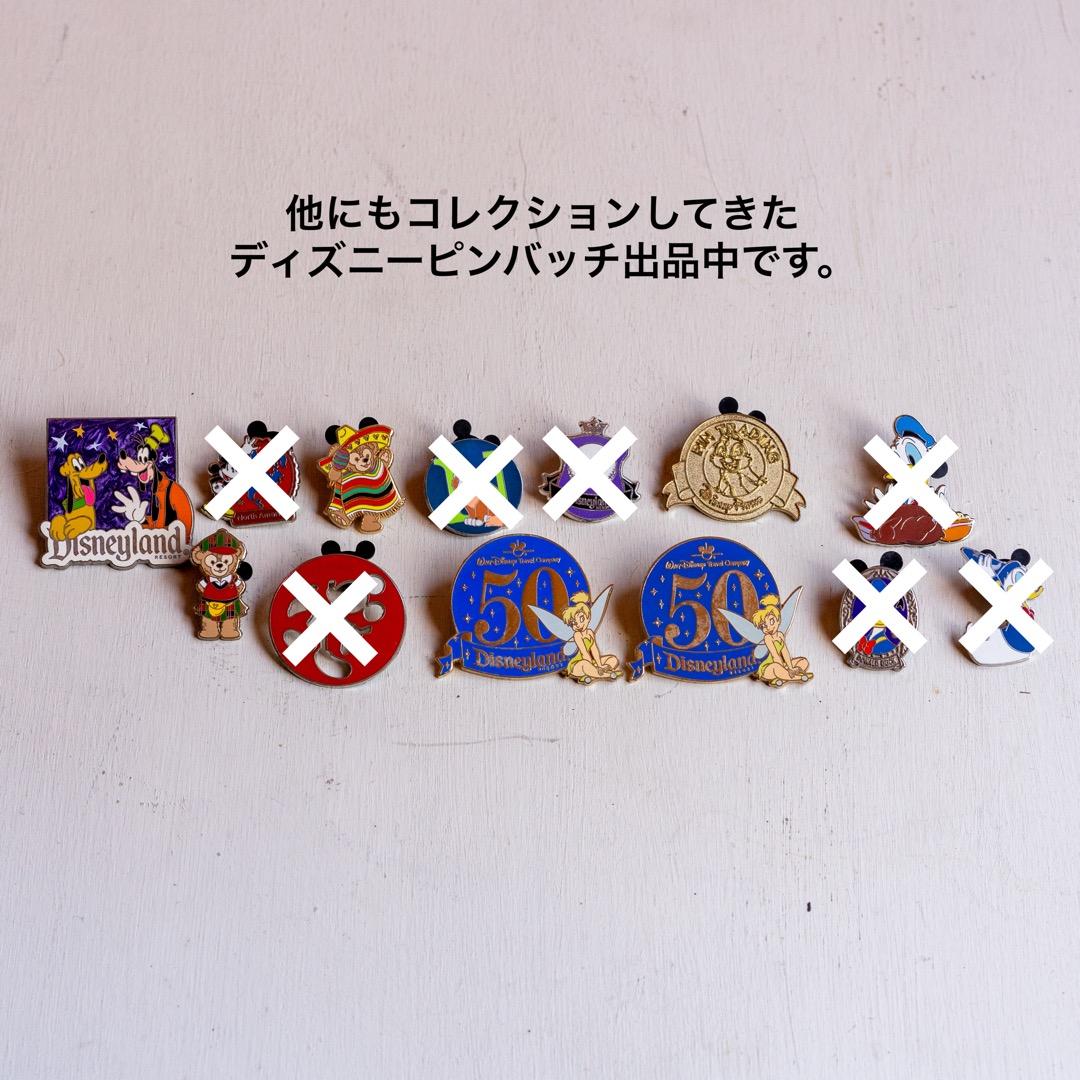 アメリカ ディズニー レア 限定 50周年記念 ティンカーベル ピンバッジ