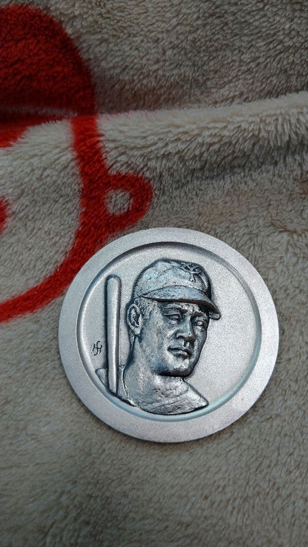 914☆ 東京読売巨人軍 長嶋茂雄監督就任記念 メダル 純銀 sv1000