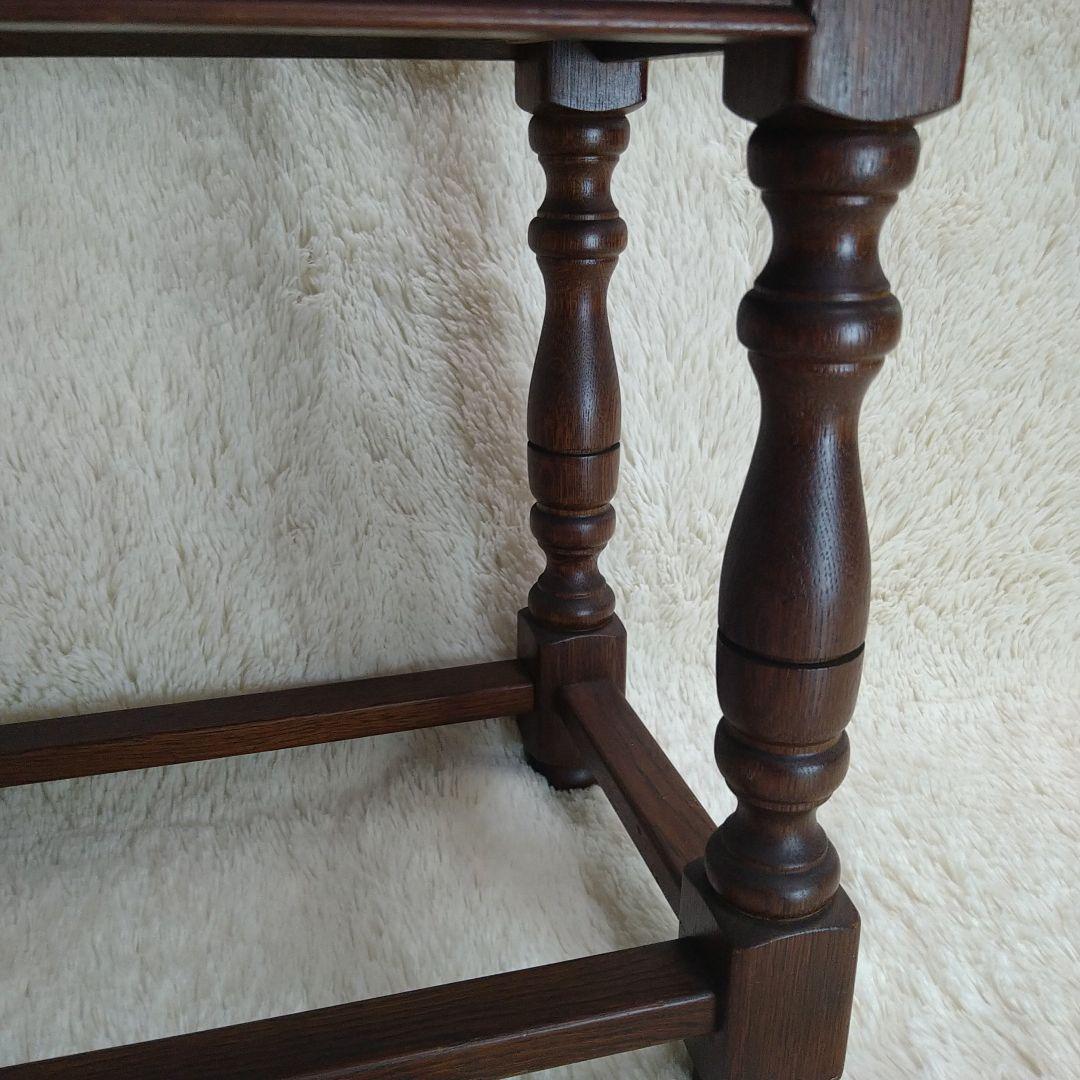 アンティークテーブル 引き出しが付いた珍しいサイドテーブル