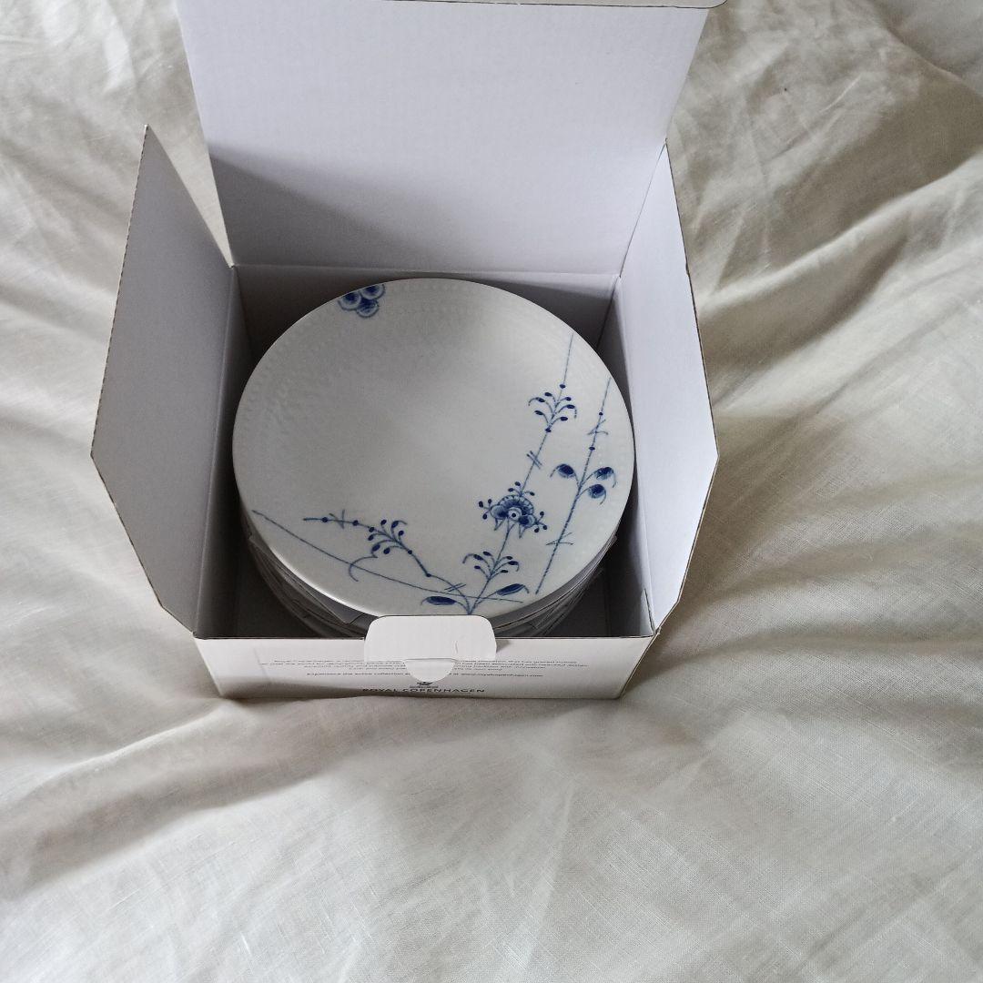 新品未使用ロイヤルコペンハーゲンブルーパルメッテ 5枚 15cm