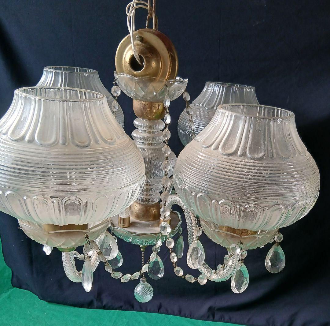 昭和レトロ&レア品　 シャンデリア 「ジャンク品」