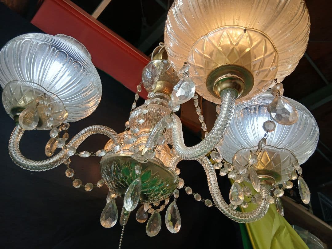 昭和レトロ&レア品　 シャンデリア 「ジャンク品」
