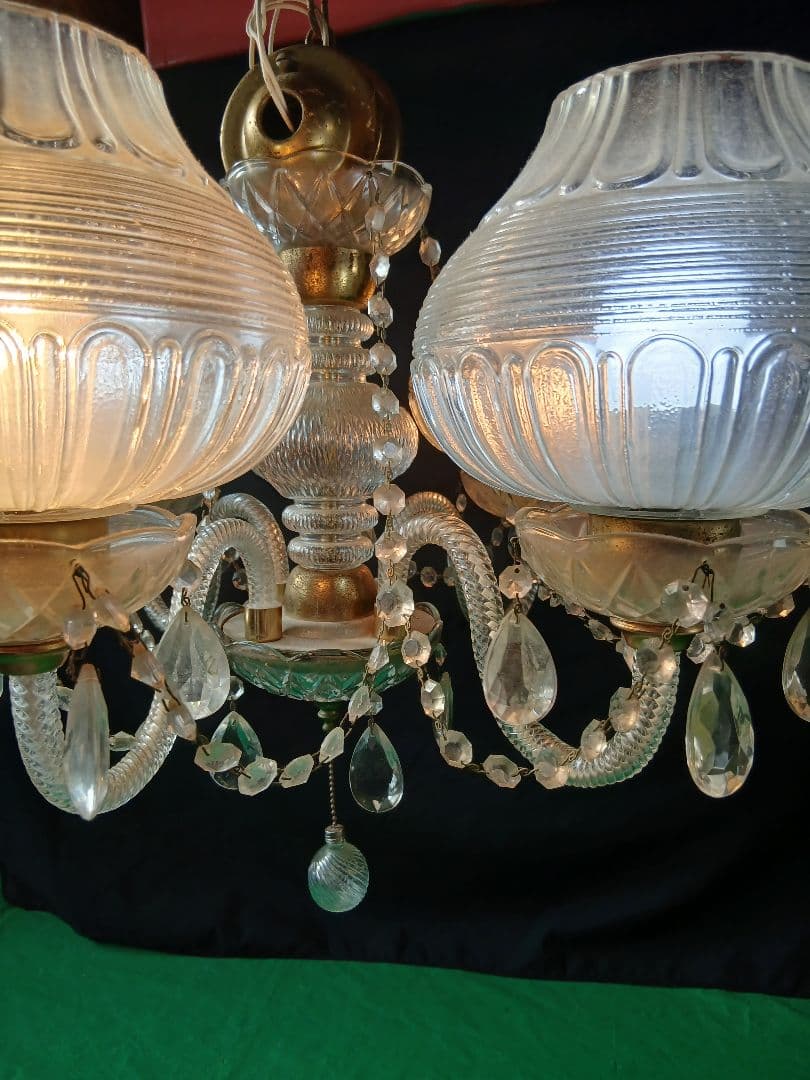 昭和レトロ&レア品　 シャンデリア 「ジャンク品」