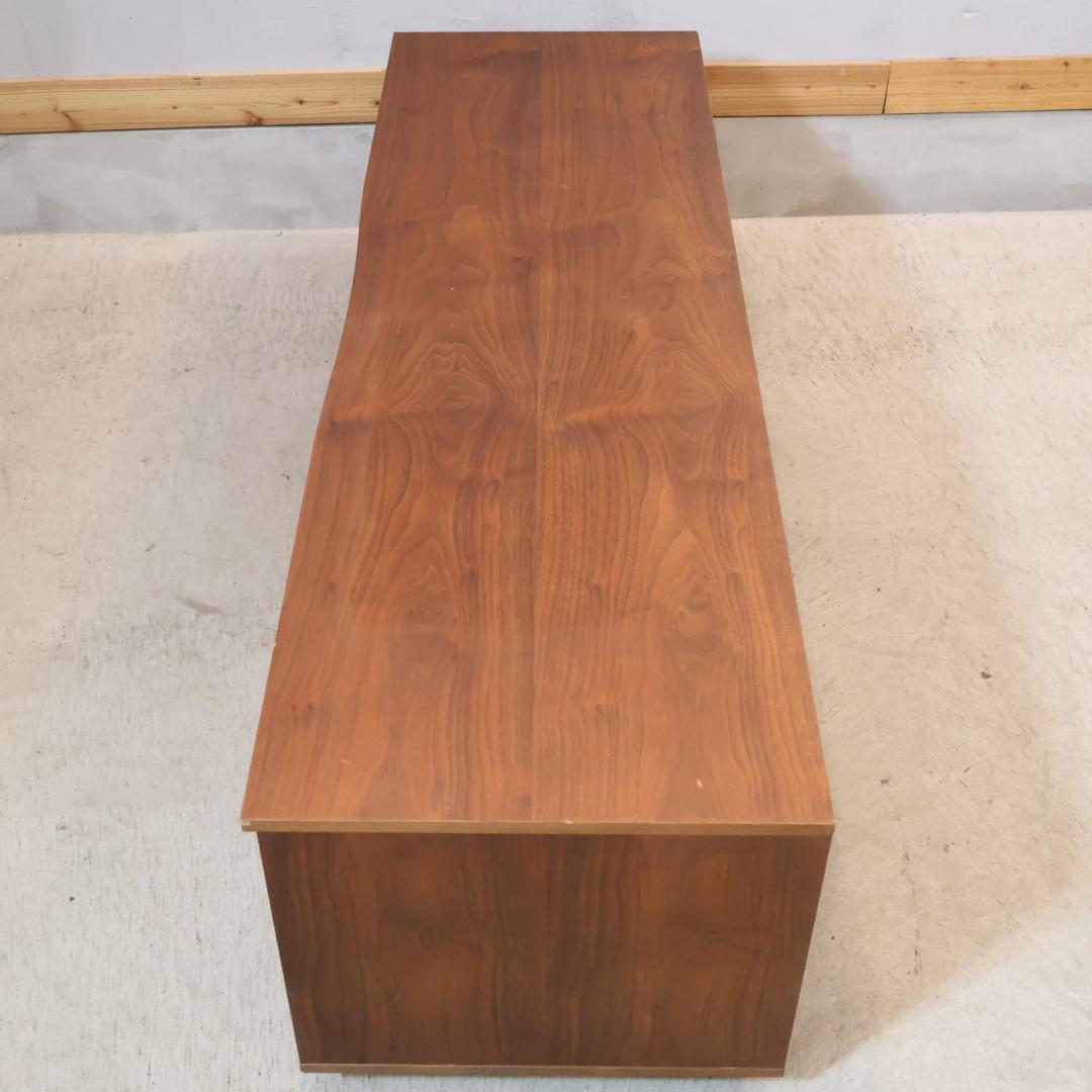 広松木工 VERA CREPA ウォールナット材 テレビボード ローボード 収納