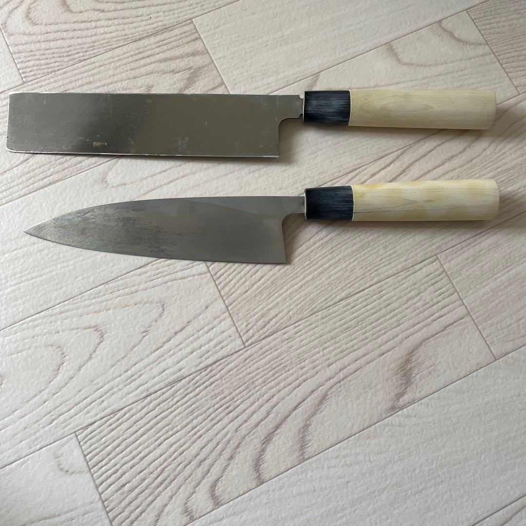 服部栄養専門学校 堺刀司 包丁セット 6本&２本ハードケース鍵付　※単品売りなし