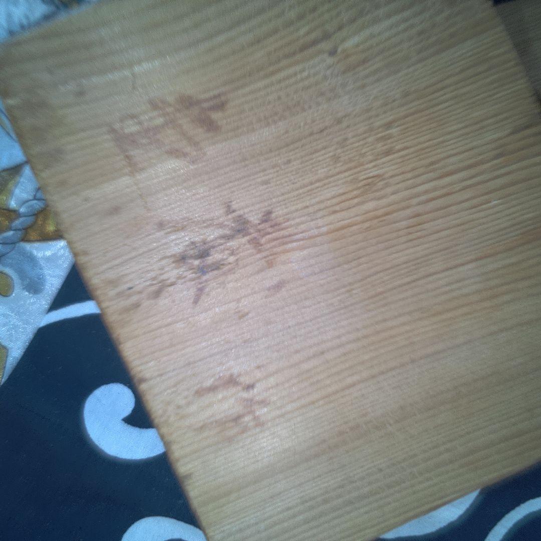 骨董２ 木製 日本人形 着物 約40cm