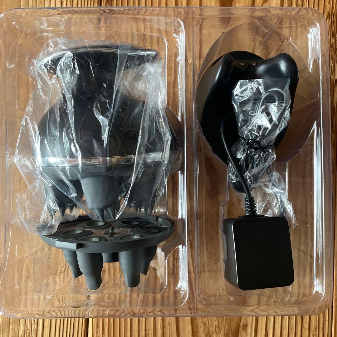 mysé スカルプブラシ ブラック