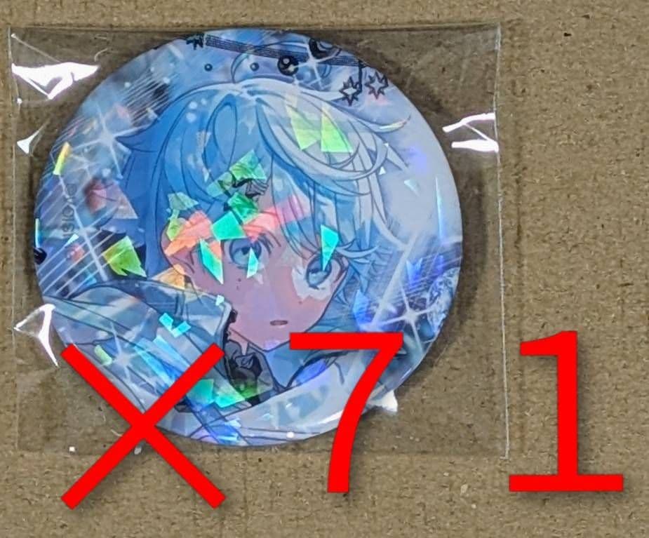 いれいす -hotoke- ほとけ 缶バッジ LARETERU①白 ソロライブ - メルカリ