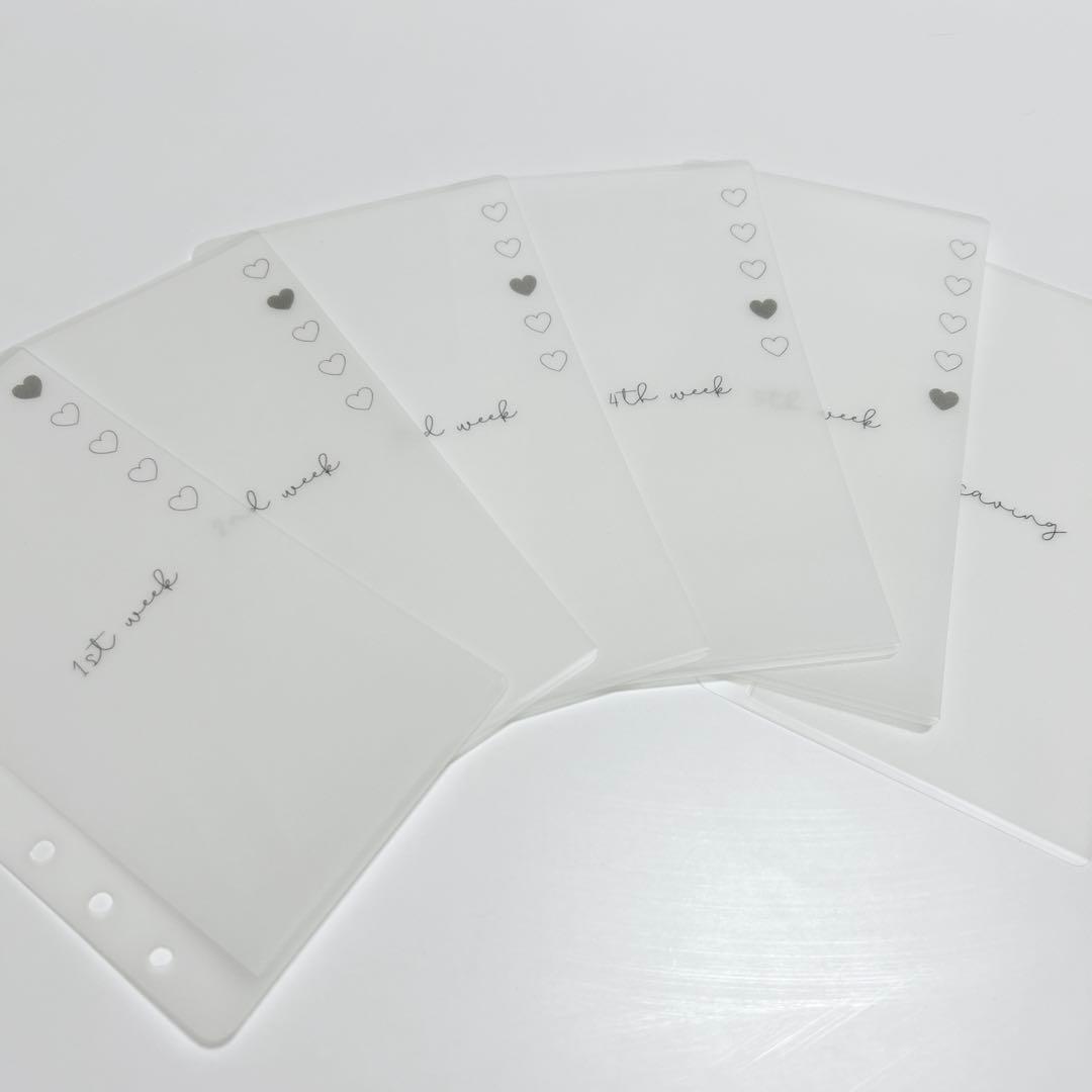 ひー*様　おまとめ　リフィル　チェックシート　saving バインダー貯金