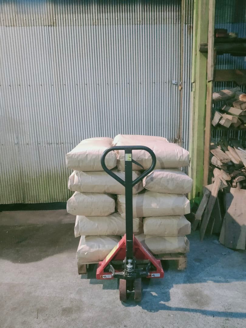 60Lがら袋入り竹炭16袋(約1000L)　大阪産 直接引き取り価格 近場配送可