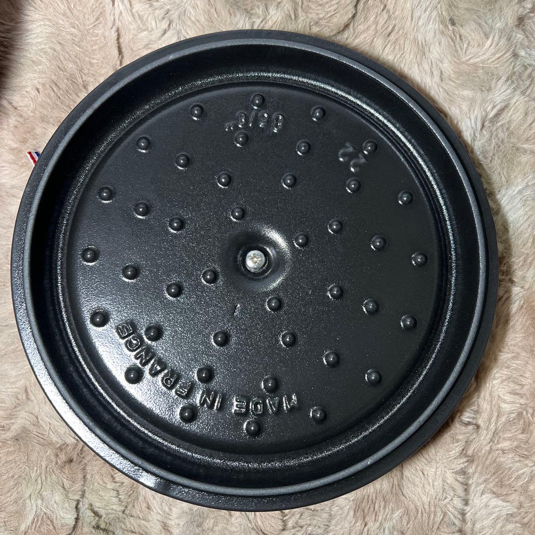 staub ストウブ ピコ ココット ラウンド チェリー 22cm 鍋 IH対応