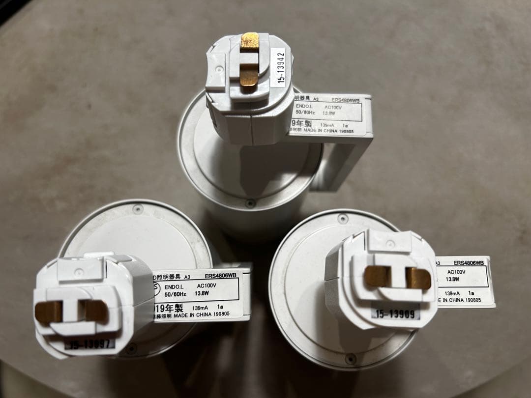 遠藤照明 スポットライト ERS4806WB 3個