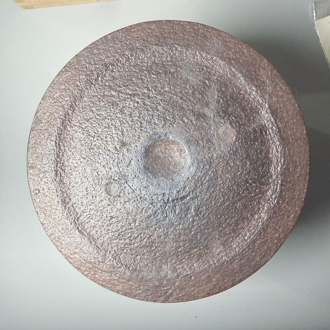 人間国宝 高橋敬典 造 雲龍釜 茶道具 共箱 重要無形文化財「茶の湯釜