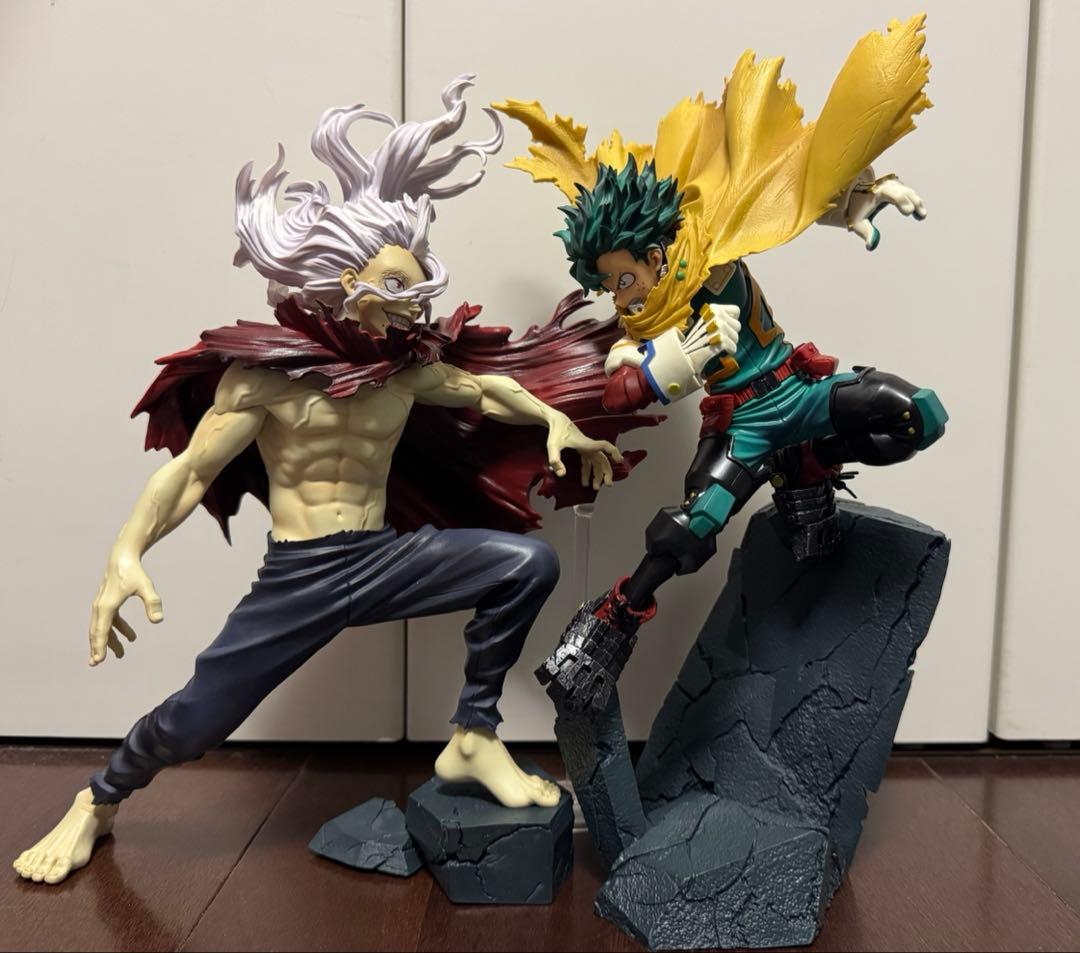 ヒロアカ一番くじ　MASTERLISE フィギュア 緑谷出久　死柄木弔