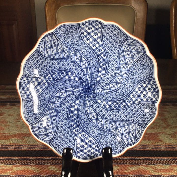 『プレうー特価』　たち吉　『捻祥瑞』　取皿　5枚　大皿