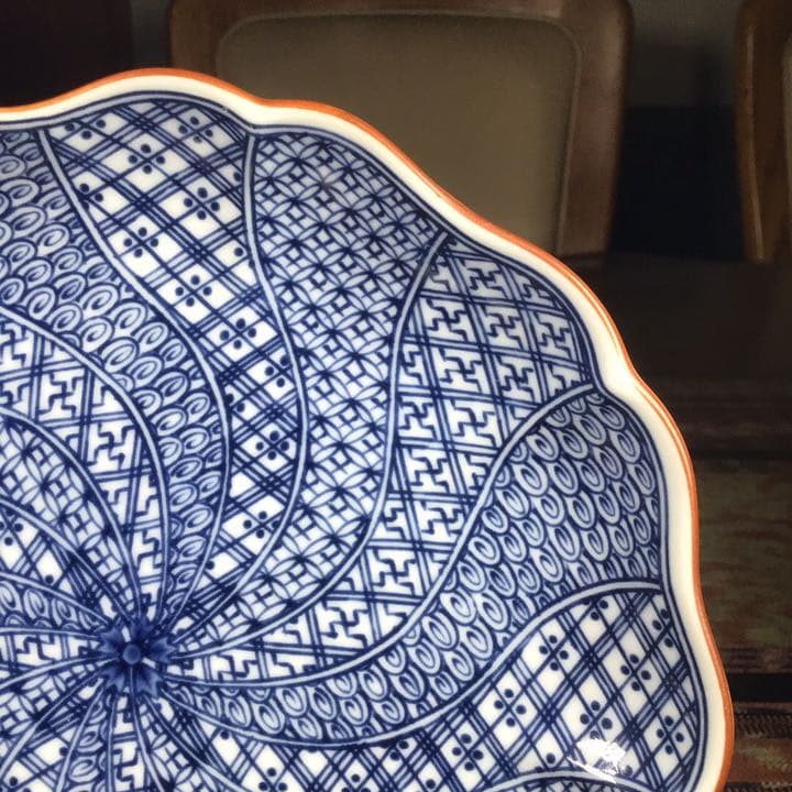 『プレうー特価』　たち吉　『捻祥瑞』　取皿　5枚　大皿