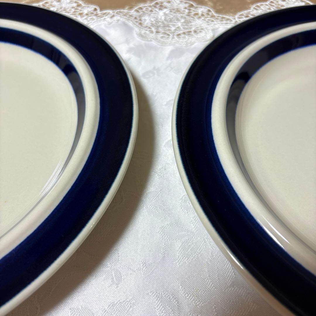 ARABIA　アラビア　アネモネ　２５cmプレート　大皿ペア　２枚　ヴィンテージ