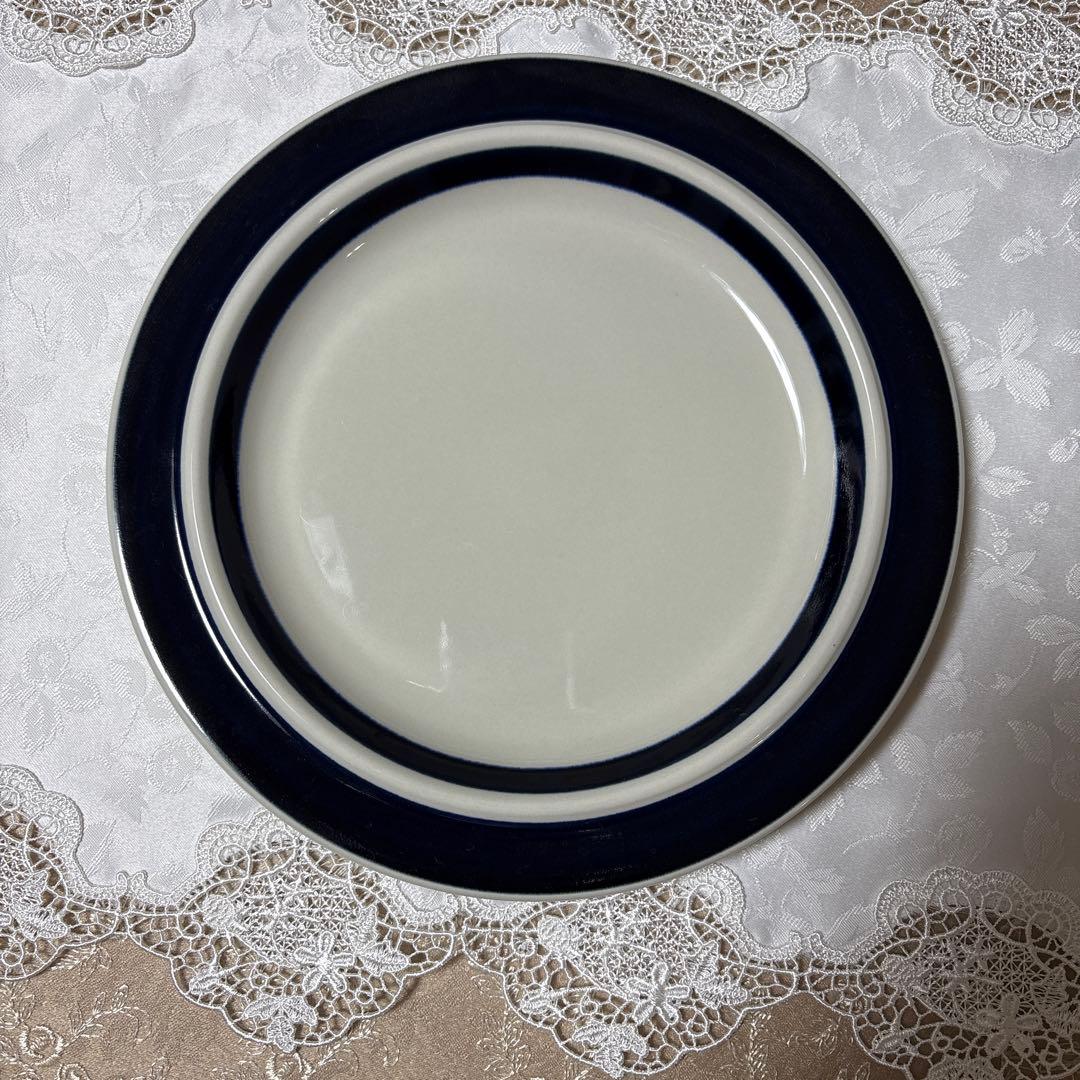 ARABIA　アラビア　アネモネ　２５cmプレート　大皿ペア　２枚　ヴィンテージ