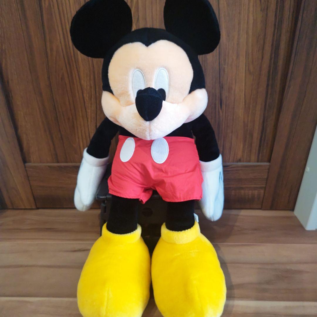 ミッキーマウス ぬいぐるみ 75周年プレミアム 特大 レトロぬいぐるみ