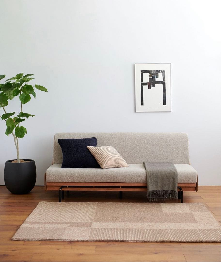 美品ジャーナルスタンダード HABITAT SOFA BED ハビタソファベッド